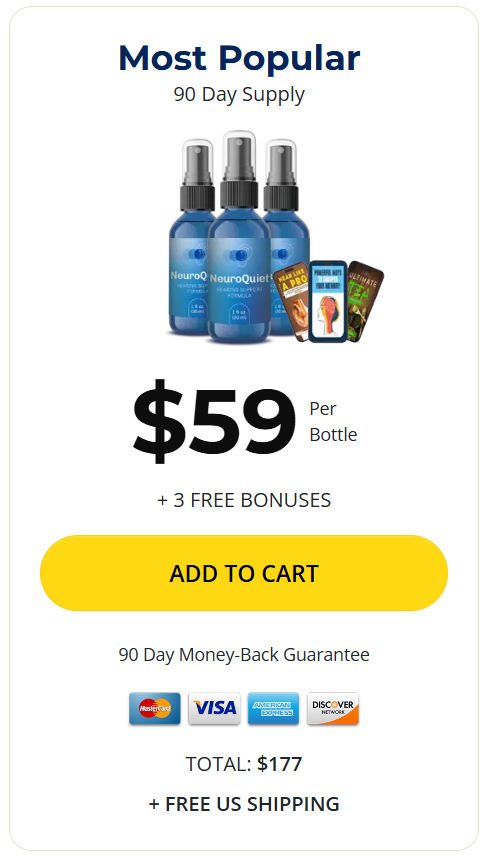 Buy NeuroQuiet 3 bottles